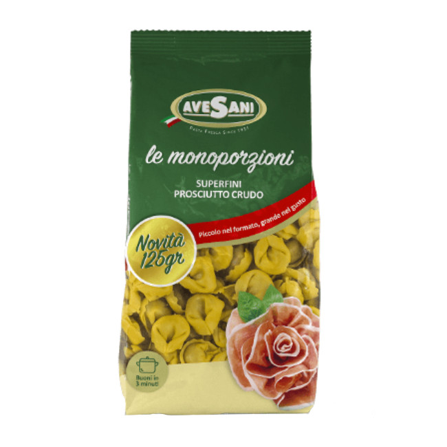 Švieži TORTELLINI SUPERFINI su kumpiu