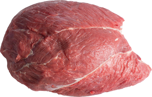 Frozen beef round boneless, PAD, HALAL,kg