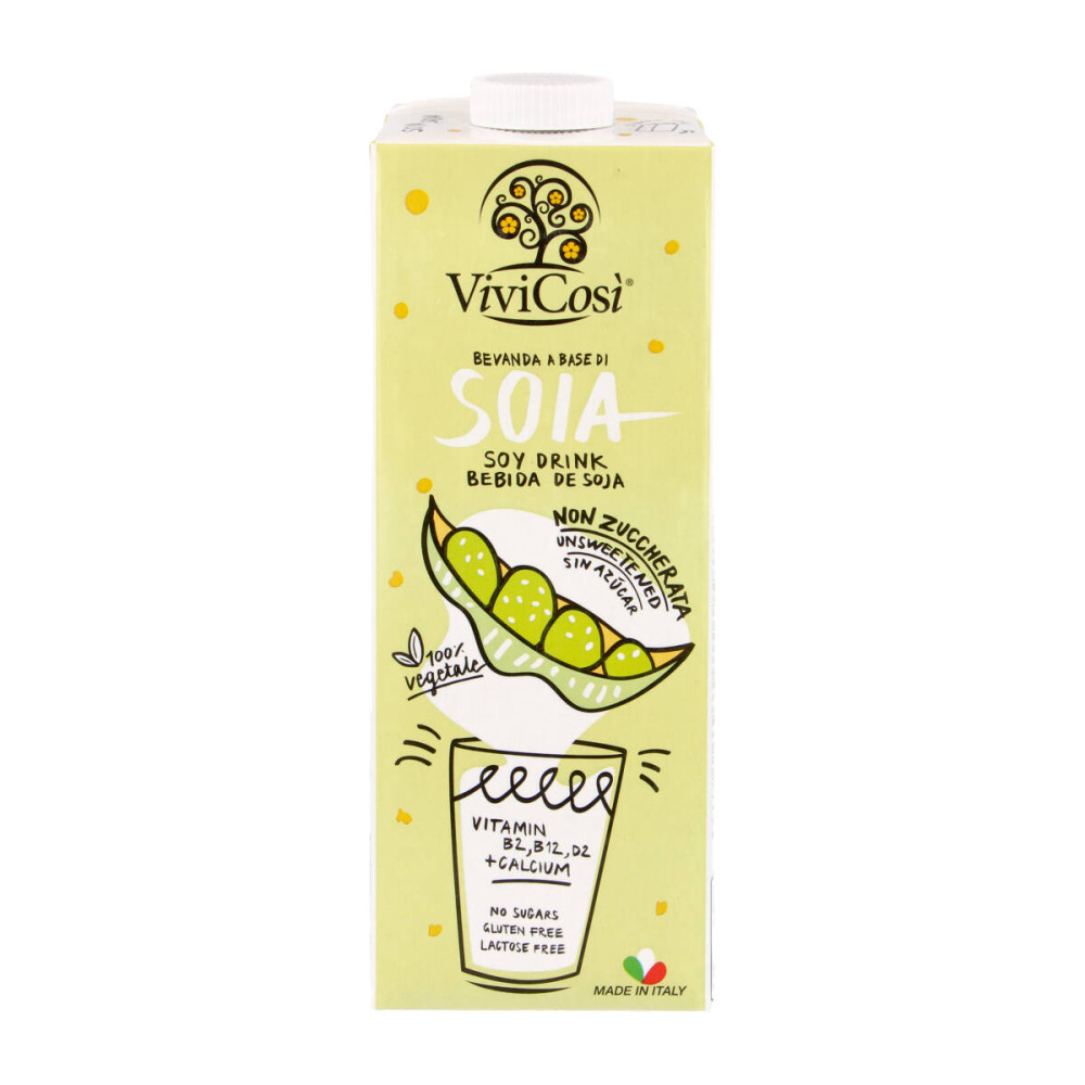 Soy drink without sugar SOIA NON ZUCCHERATA