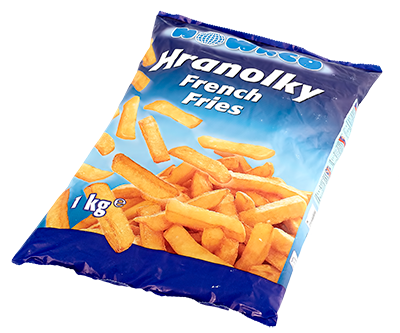 Šaldytos, apkeptos bulvių lazdelės NOWACO, 1 kg