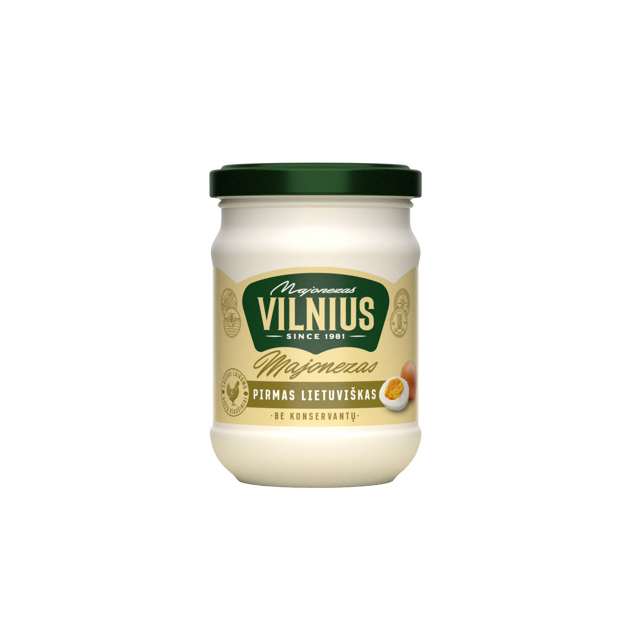 Mayonnaise VILNIUS, 35%, 250 ml