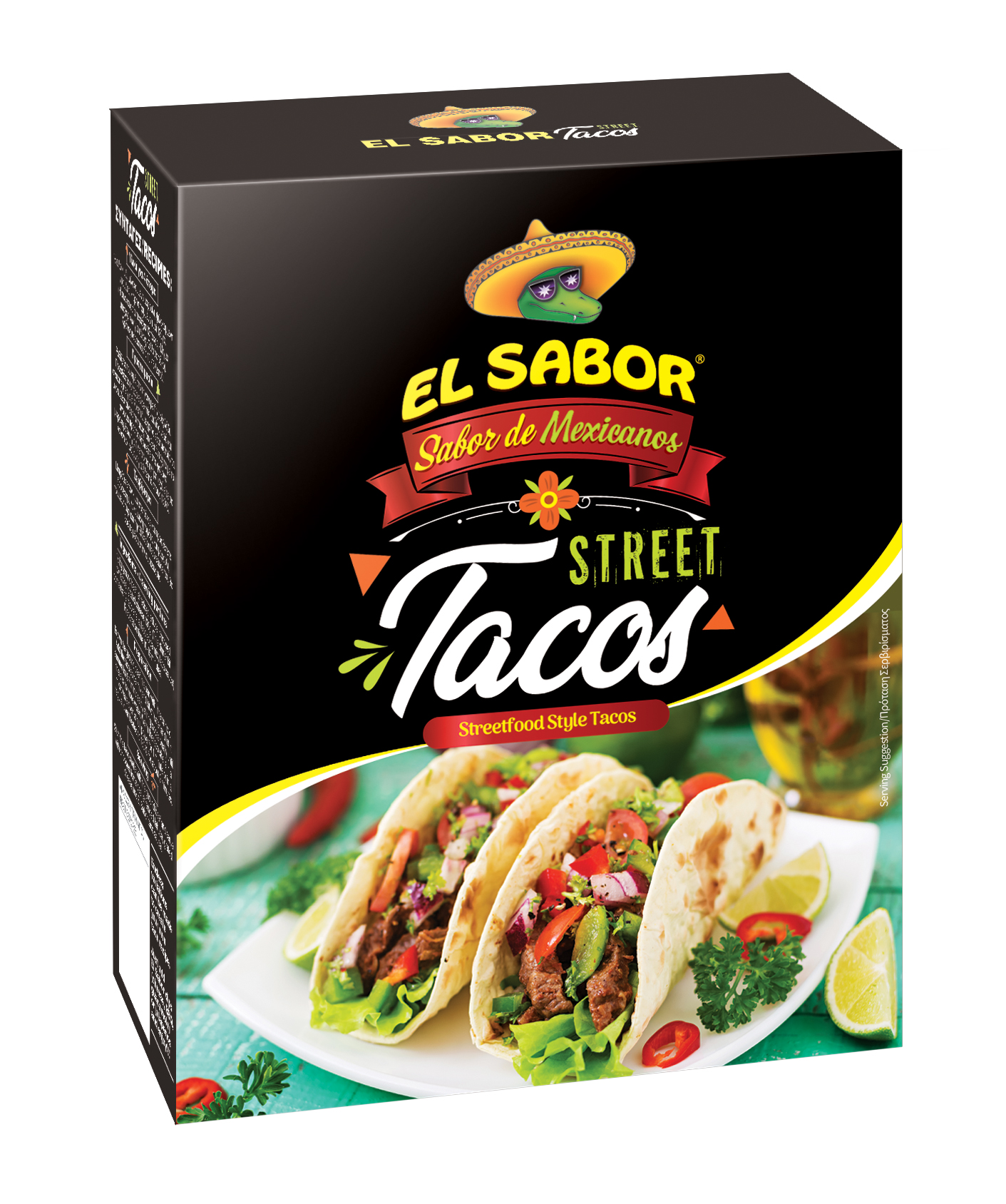 Rinkinys EL SABOR, Street Tacos, 329 g