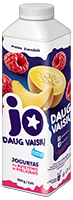 Jogurtas su avietėmis, melionais ir bifidobakt. JO 2.4%, 500 g