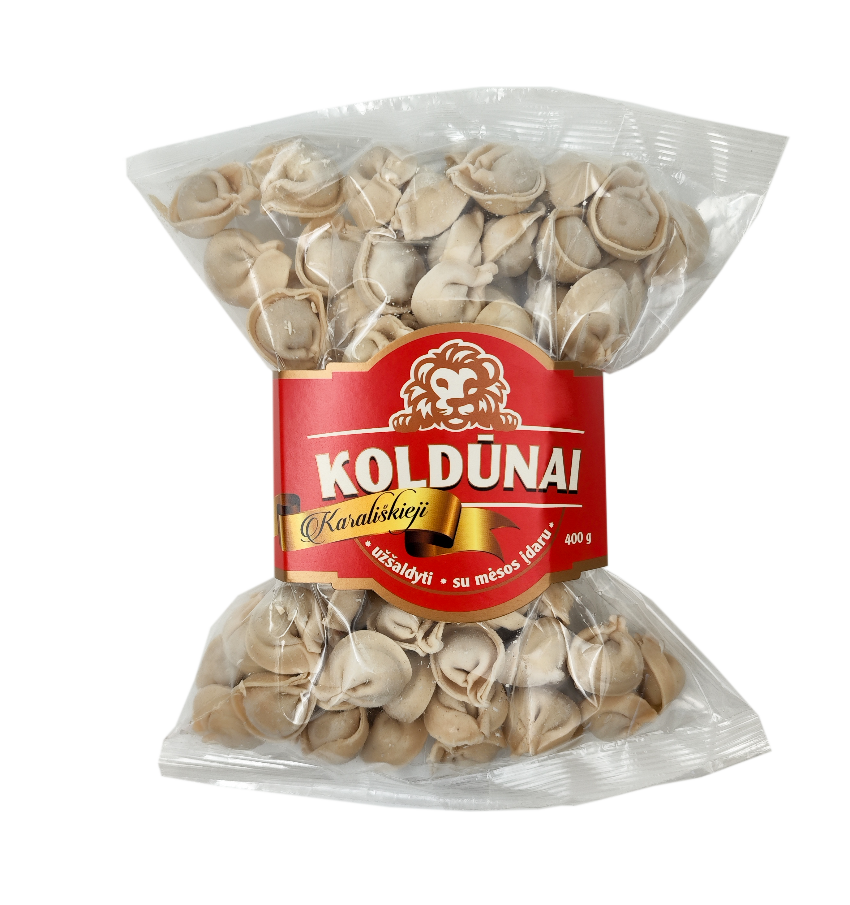 KARALIŠKIEJI koldūnai, su mėsos įdaru, 400 g