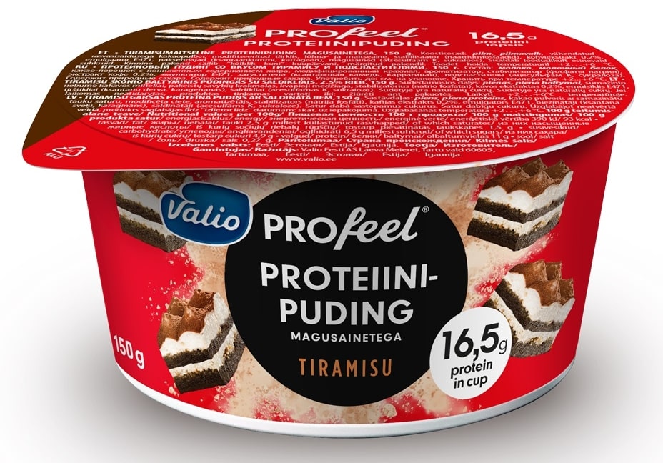 Protein pudding Valio PROFEEL, tiramisu flavor, 150g