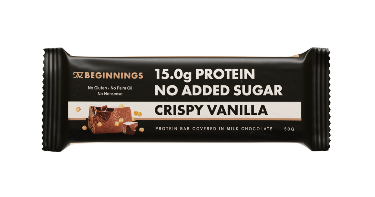 Baltymų batonėlis „Crispy Vanilla“