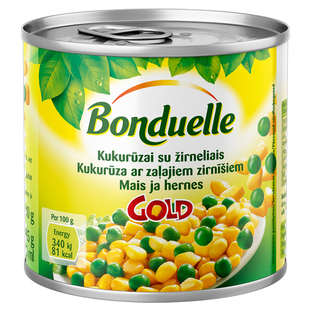 Corn and Peas BONDUELLE, 340 g