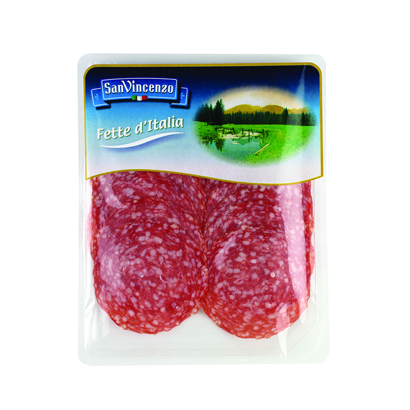 Dried pork salami MILANO, sliced, 120 g