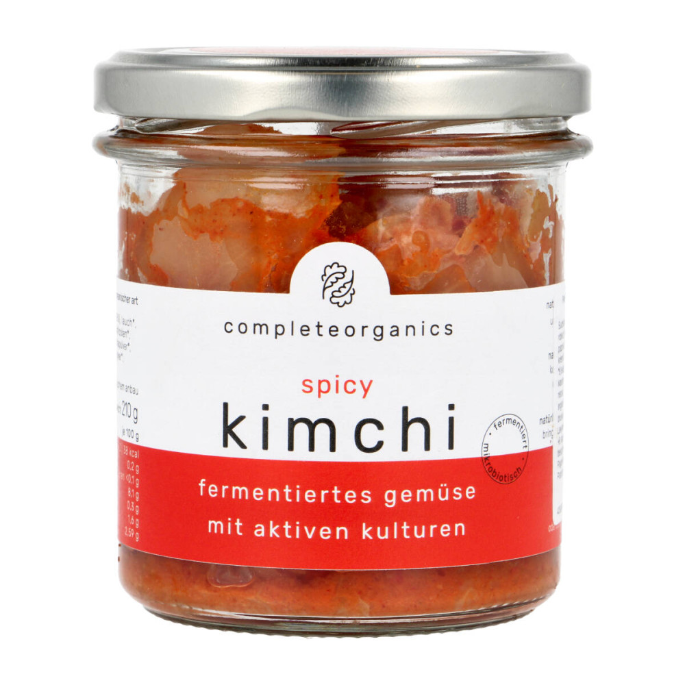 Fermented spicy vegetables KIMCHI, organic