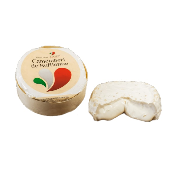 Buivolių sūris CAMEMBERT DE BUFFLONNE, brandintas 15-20 d.