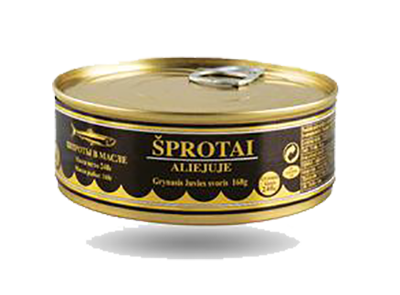 Šprotai aliejuje EO, 240 g