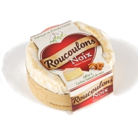 White mold cheese Roucoulons Noix, with walnuts, 125g