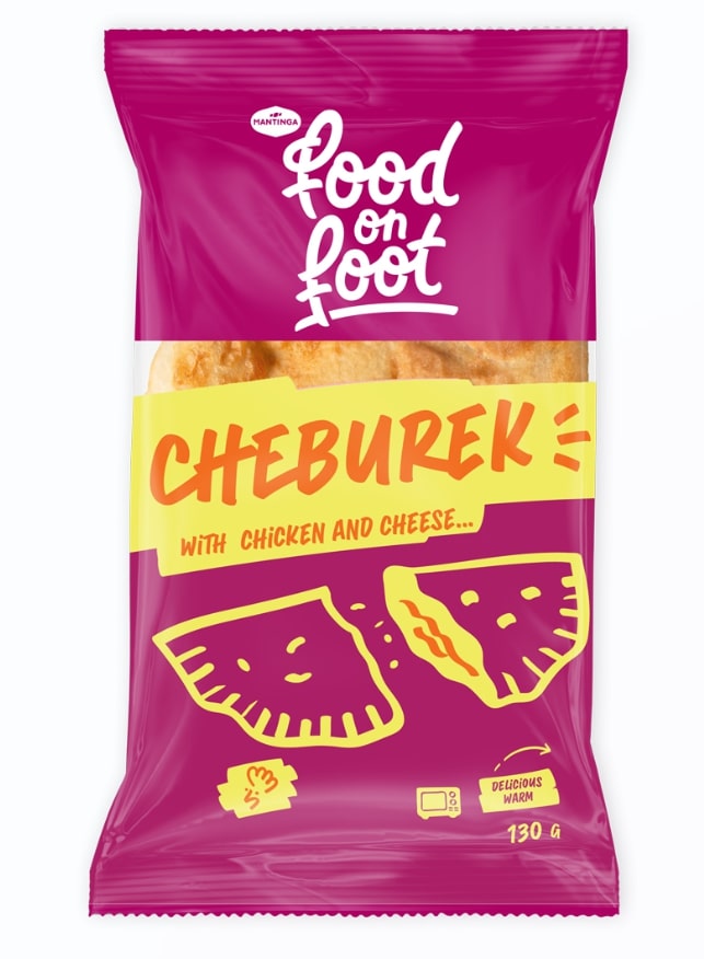 Čeburekas su vištiena ir sūriu, 130g