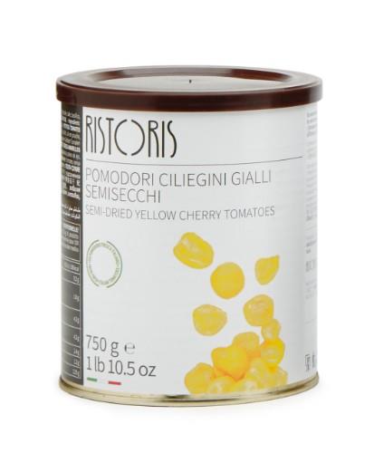 Semi-dried yellow cherry tomatoes, 750/450g
