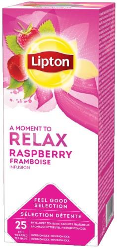 Tea LIPTON Rosehip - Raspberry, in envelopes, 25 x 2,52 g