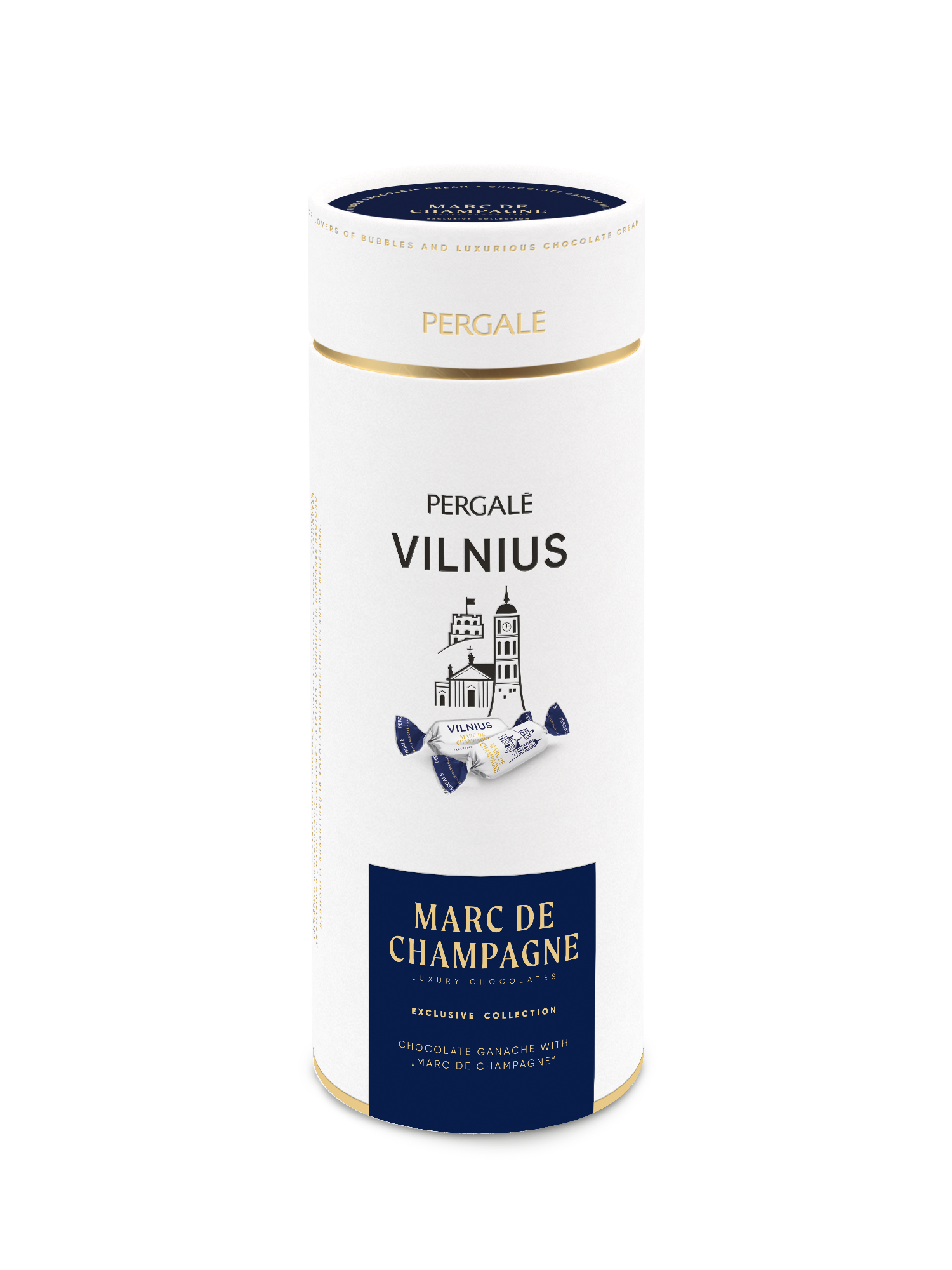 Saldainiai VILNIUS Marc de Champagne, 500 g