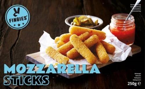 Mozzarella cheese snack FINGIES, 250 g