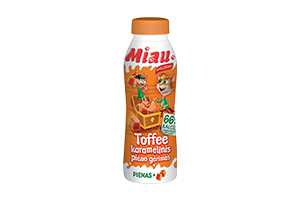 Karamelinis pieno gėrimas TOFFEE MIAU, 450ml