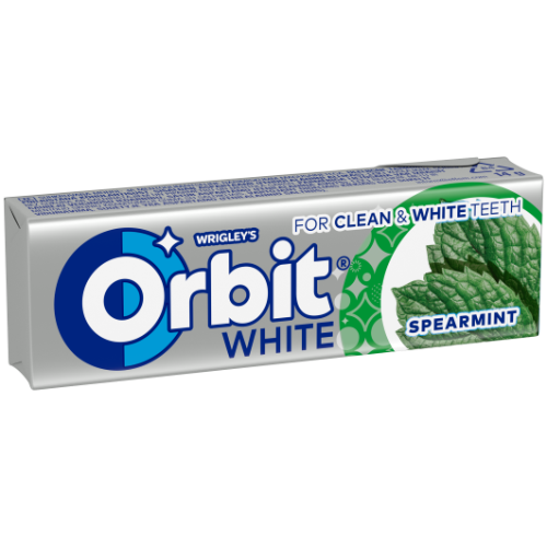 Kramtomoji guma ORBIT White Spearmint, 14 g