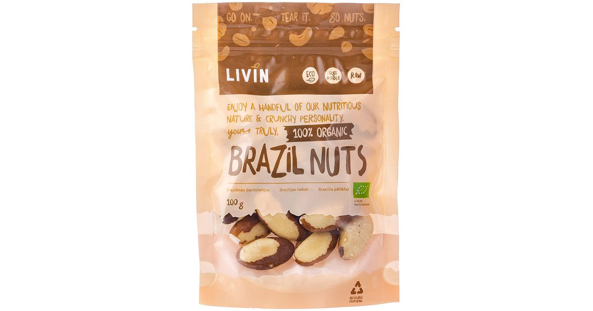 Brazil nuts, organic