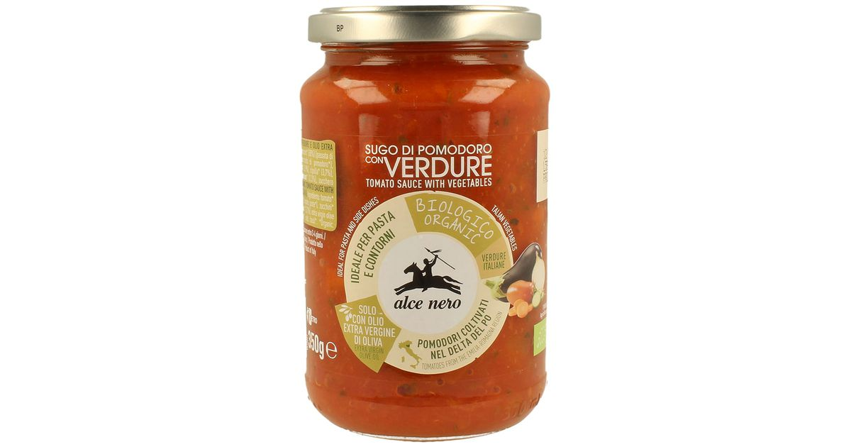 Pomidorų padažas su daržovėmis, ekologiškas