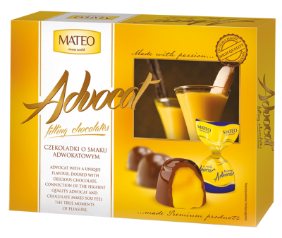 Šokoladiniai saldainiai ADVOKATAS, 200 g