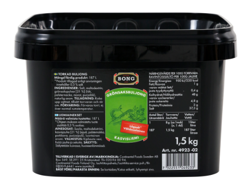 Broth BONG, vegetable flavor, 1.5 kg