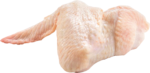 Broiler chicken wings, frozen, kg