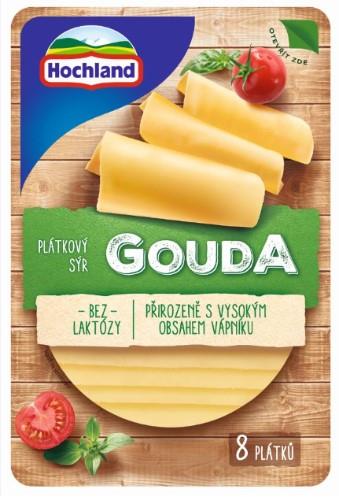 Fermented cheese HOCHLAND Gouda, riekelėmis, 135 g