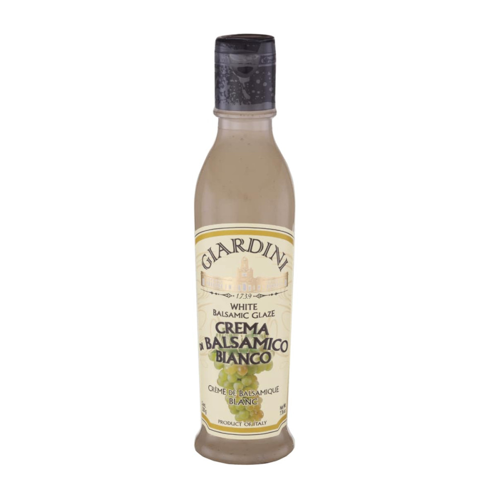 White balsamic vinegar cream