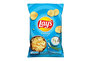 Grietinės skonio bulvių traškučiai LAY'S, 130g