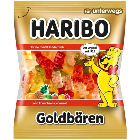 Gummies HARIBO, Goldbaren, 100 g