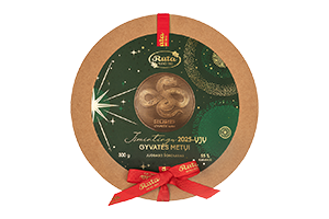 Reljefinis juodasis šokoladas GYVATĖS METAI 300g