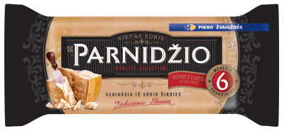 PARNIDŽIO kietas sūris 38%, 200 g