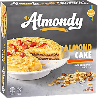 Frozen almond pie ALMONDY, 400 g