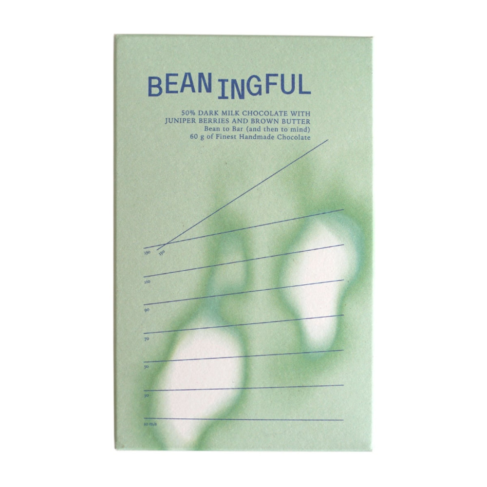 Tamsus pieniškas šokoladas su kadagiais ir sviestu 50%