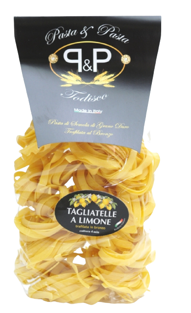 Pasta with lemon juice TAGLIATELLE