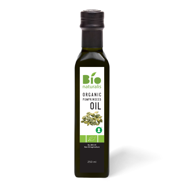 Organic pumpkin seeds oil BIONATURALIS, unrefined, 250 ml LT-EKO-001