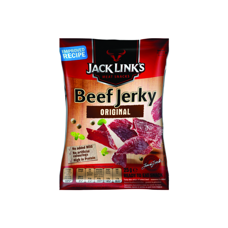 Dried beef JACK LINK'S Jerky Original, 25 g