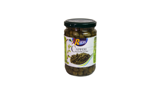 Cappers In Wine Vinegar Rizzi, 290g/180g