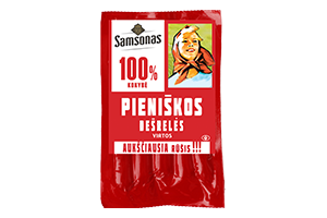 SAMSONO PIENIŠKOS virtos dešrelės, 310 g
