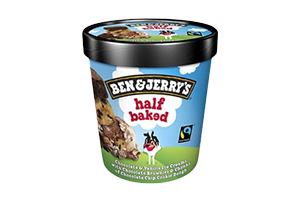 Šokoladiniai ledai su šokoladinio pyrago mase BEN&JERRY'S 465ml