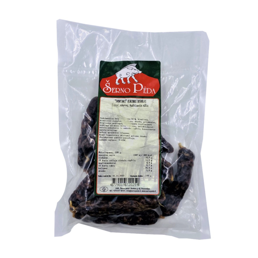 Cold-smoked venison sausages FESTIVE, highest quality