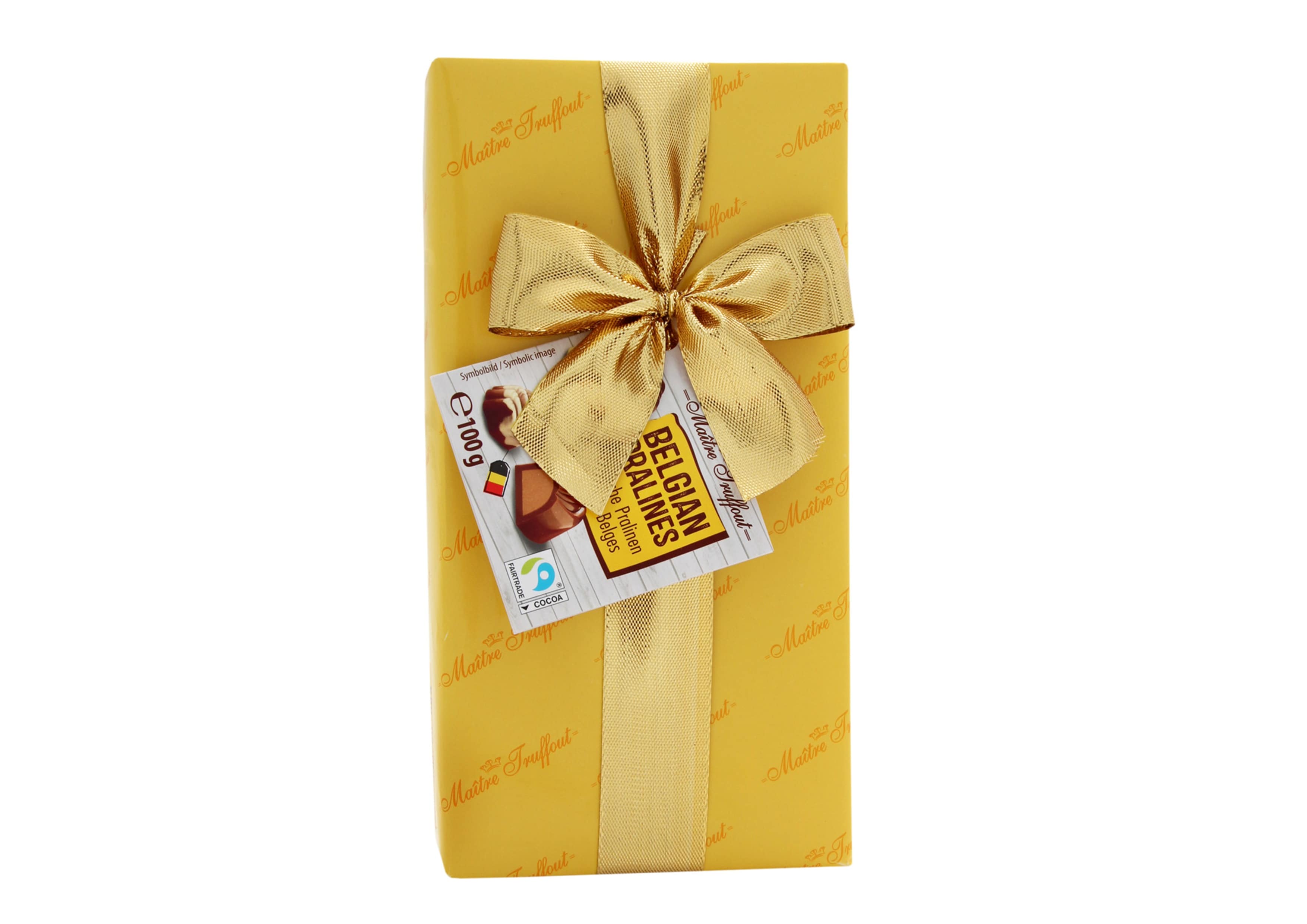 Candy box MAITRE TRUFFOUT, BELGIAN PRALINES, 100 g