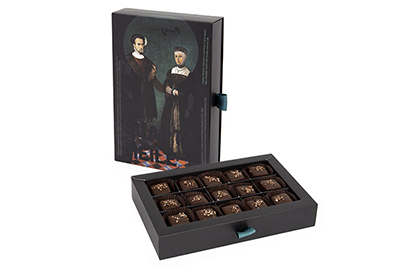 Juodojo šokolado saldainiai SLAPTA MEILĖ 130g