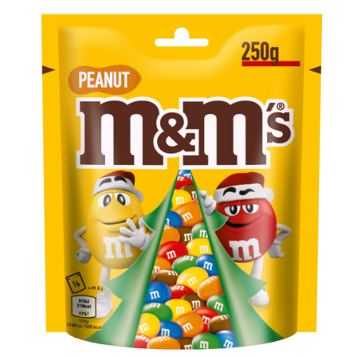 Dražė M&M's Peanut, 250 g
