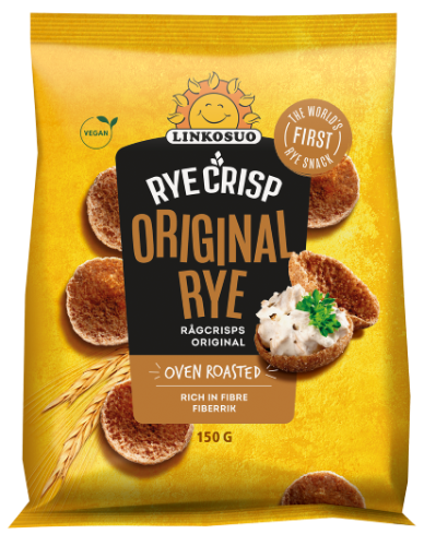 Rye chips LINKOSUO Original, 150 g