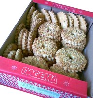 Biscuits ŽIEDAS, with nuts, 2 kg