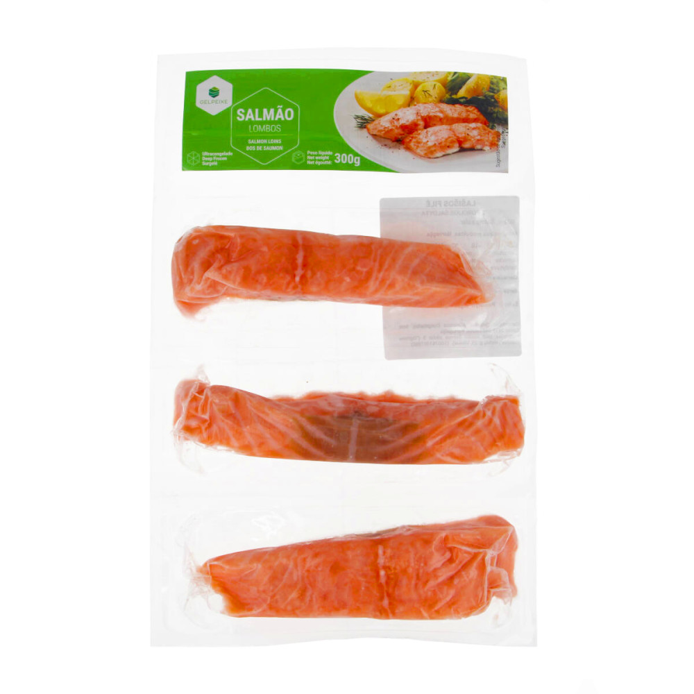 Lašišos filė be odos, 3 porcijos, šaldyta