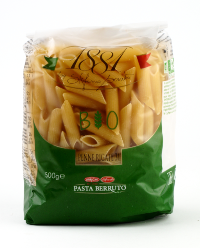 Pasta 1881, Penne Rigate Nr.31, ecological, 500 g, LT-EKO-001
